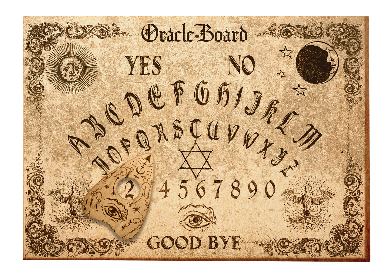 ouija board, planchette, occultism