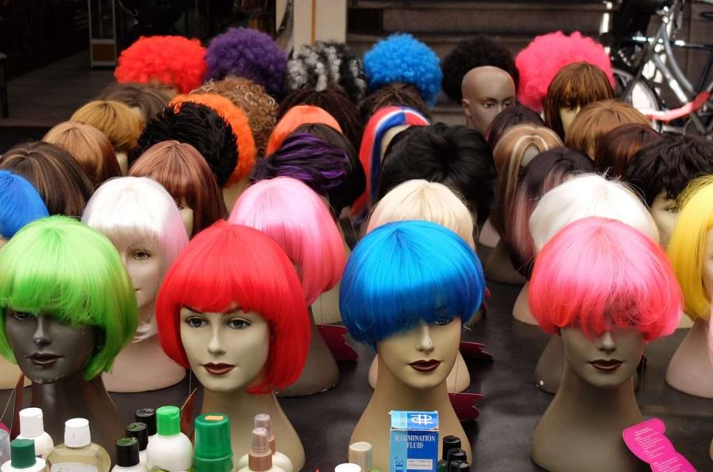 wigs, hair, market