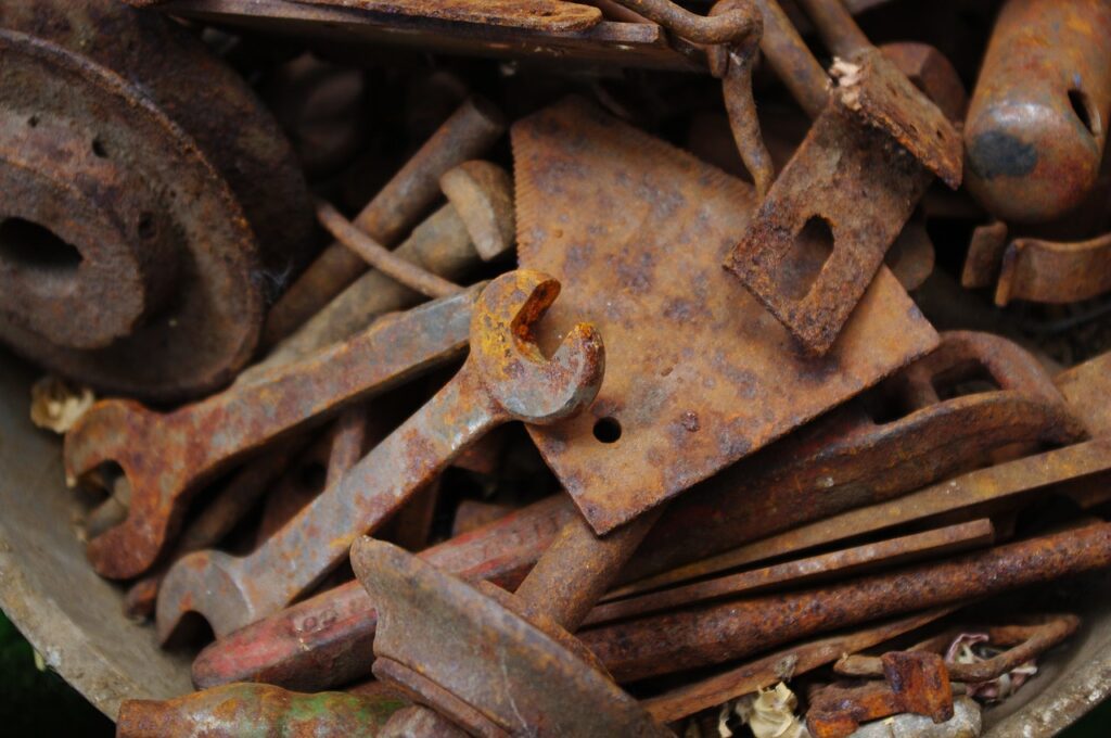 rusty tools rusted metal background 4913328