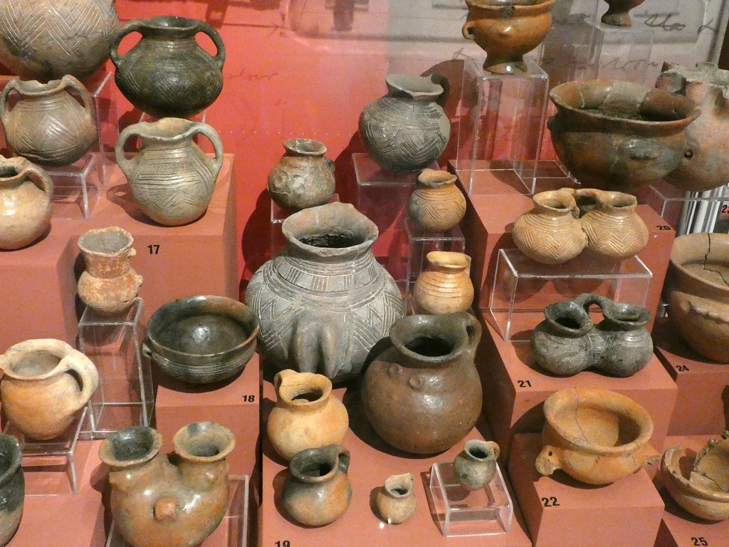 Stone age pottery